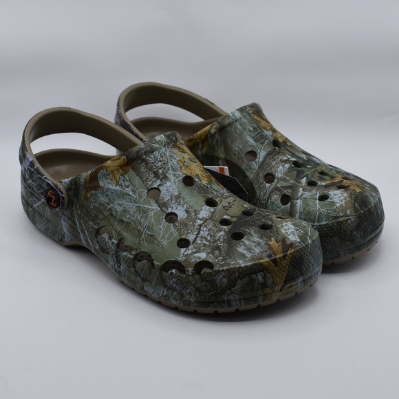Crocs Baya Realtree APX Edge Camo Clogs Size Mens 9 / Womens 11 210511-90H NEW main image 5